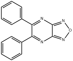 5,6-diphenyl[1,2,5]oxadiazolo[3,4-b]pyrazine Structure