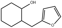 Cyclohexanol, 2-(2-furanylmethyl)- 化学構造式