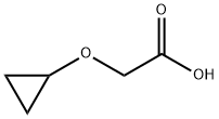 2-cyclopropoxyacetic acid Struktur