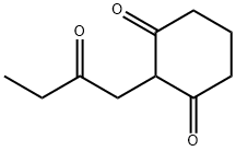2-(2-OXO-BUTYL)-CYCLOHEXANE-1,3-DIONE, 24836-98-4, 结构式