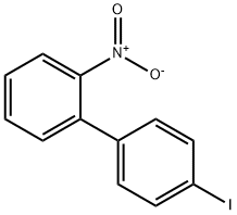 4'-iodo-2-nitro-1,1'-biphenyl 化学構造式