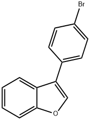 3-(4-bromophenyl)-1-benzofuran Structure