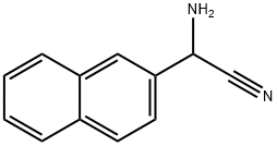 2-AMINO-2-(NAPHTHALEN-2-YL)ACETONITRILE 化学構造式