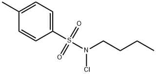 Benzenesulfonamide, N-butyl-N-chloro-4-methyl- 化学構造式