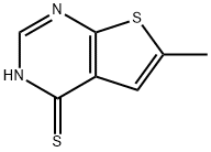 6-methylthieno[2,3-d]pyrimidine-4-thiol Structure