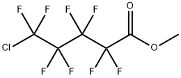 Methyl 5-chlorooctafluoropentanoate 化学構造式