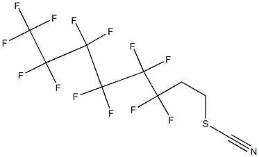Thiocyanic acid, 3,3,4,4,5,5,6,6,7,7,8,8,8-tridecafluorooctyl ester|Thiocyanic acid, 3,3,4,4,5,5,6,6,7,7,8,8,8-tridecafluorooctyl ester