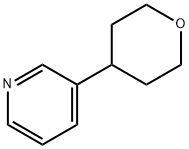 3-(TETRAHYDROPYRAN-4-YL)-PYRIDINE 结构式