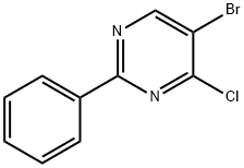 4-Chloro-5-bromo-2-phenylpyrimidine Struktur