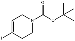 4-IODO-3,6-DIHYDRO-2H-PYRIDINE-1-CARBOXYLIC ACID TERT-BUTYL ESTER Structure