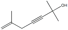 6-Hepten-3-yn-2-ol,2,6-dimethyl- Structure