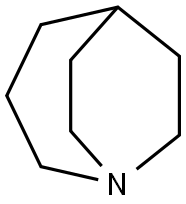 1-Azabicyclo[3.2.2]nonane 化学構造式