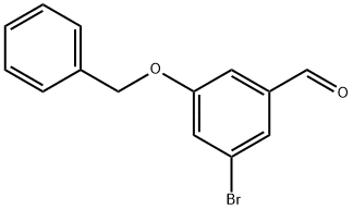 3-苄氧基-5-溴苯甲醛,283170-47-8,结构式