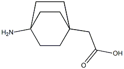 2-(4-氨基双环[2.2.2]辛-1-基)乙酸, 28345-45-1, 结构式