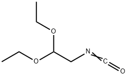 Ethane,1,1-diethoxy-2-isocyanato- Structure