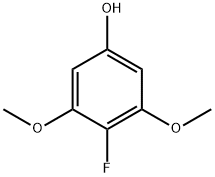 4-氟-3,5-二甲氧基苯酚,2924-70-1,结构式