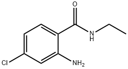 2-amino-4-chloro-N-ethylbenzamide,2953-62-0,结构式