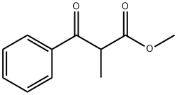 a-Methyl-b-oxo-benzenepropanoic acid methyl ester Structure