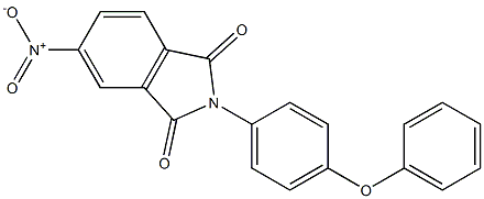 5-nitro-2-(4-phenoxyphenyl)-1H-isoindole-1,3(2H)-dione Structure