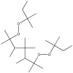 Peroxide,(1-methylethylidene)bis[(1,1-dimethylpropyl),3052-70-8,结构式