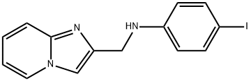 N-{imidazo[1,2-a]pyridin-2-ylmethyl}-4-iodoaniline Structure