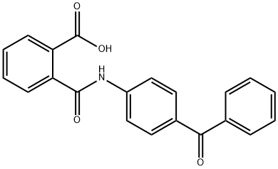 2-[(4-benzoylanilino)carbonyl]benzoic acid|