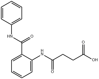 4-[2-(anilinocarbonyl)anilino]-4-oxobutanoic acid|