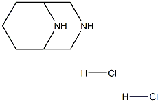 3,9-Diazabicyclo[3.3.1]nonane dihydrochloride Struktur