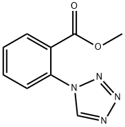 2-(1-四唑基)苯甲酸甲酯,309279-56-9,结构式