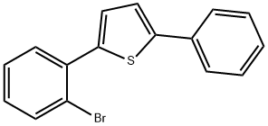 2-(2-溴苯基)-5-苯基噻吩, 312497-23-7, 结构式