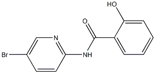 N-(5-bromopyridin-2-yl)-2-hydroxybenzamide Structure