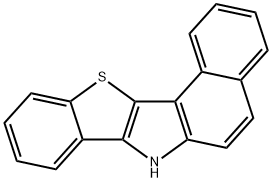 7H-Benzo[e][1]benzothieno[3,2-b]indole,314-99-8,结构式