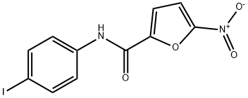 N-(4-碘苯基)-5-硝基呋喃-2-甲酰胺,314054-00-7,结构式