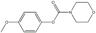 314262-00-5 4-methoxyphenyl 4-morpholinecarboxylate