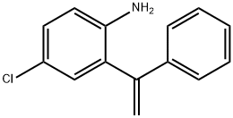 Benzenamine, 4-chloro-2-(1-phenylethenyl)- Struktur