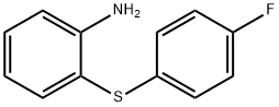 2-(4-Fluorophenylsulfanyl)-phenylamine 化学構造式