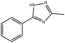 3-甲基-5-苯基-1H-1,2,4-三唑,3213-91-0,结构式