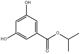 Benzoic acid, 3,5-dihydroxy-, 1-methylethyl ester 化学構造式