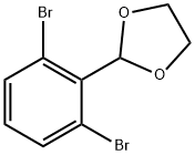 2,6-二溴苯甲醛缩乙二醇, 331714-62-6, 结构式