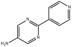 5-Amino-2-(4-pyridyl)pyrimidine Struktur