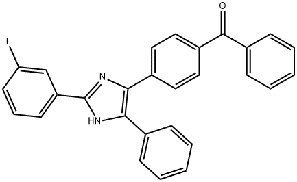 331828-88-7 {4-[2-(3-iodophenyl)-5-phenyl-1H-imidazol-4-yl]phenyl}(phenyl)methanone