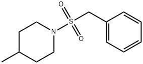 4-methyl-1-phenylmethanesulfonylpiperidine Structure