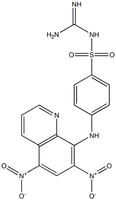 331967-24-9 8-[4-({[amino(imino)methyl]amino}sulfonyl)anilino]-5,7-bisnitroquinoline