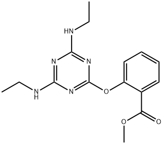 333405-64-4 methyl 2-{[4,6-bis(ethylamino)-1,3,5-triazin-2-yl]oxy}benzoate