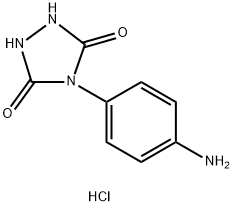 334707-11-8 4-(4-氨基苯基)-1,2,4-三氮杂茂-3,5-二酮盐酸