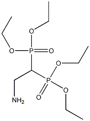 Tetraethyl (2-aminoethylidene)bisphosphonate Struktur