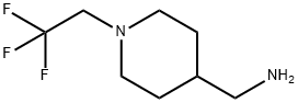 [1-(2,2,2-trifluoroethyl)piperidin-4-yl]methanamine Structure