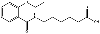 6-[(2-ethoxybenzoyl)amino]hexanoic acid,339346-00-8,结构式