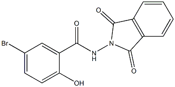 343588-73-8 5-bromo-N-(1,3-dioxo-1,3-dihydro-2H-isoindol-2-yl)-2-hydroxybenzamide