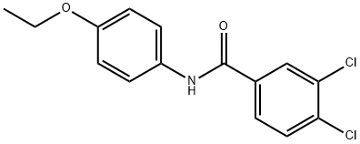 3,4-dichloro-N-(4-ethoxyphenyl)benzamide Structure
